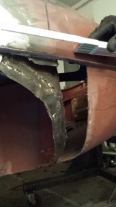1E77010 rear fender repair  6
